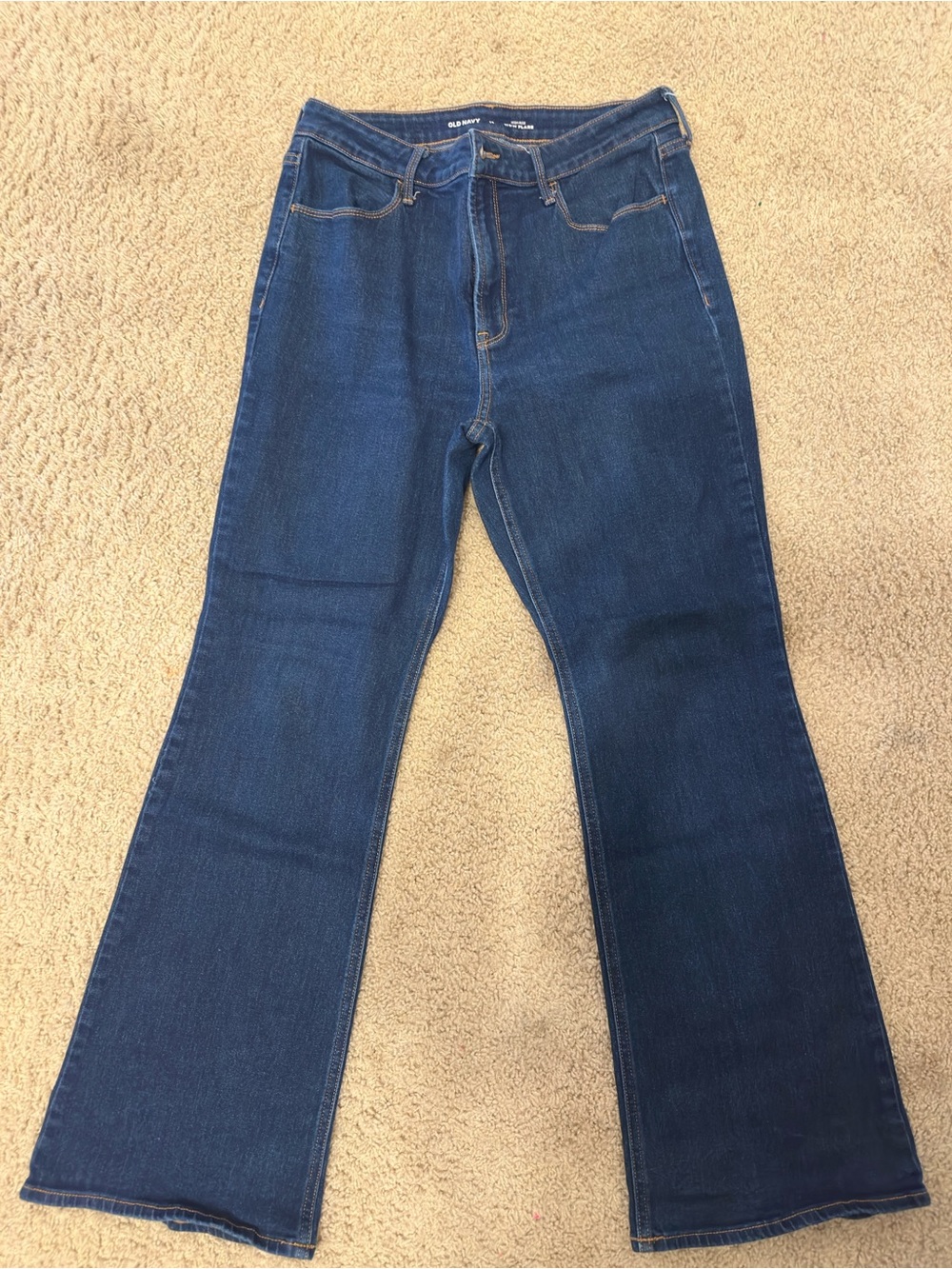 Old Navy Dark Blue Flare Jeans
